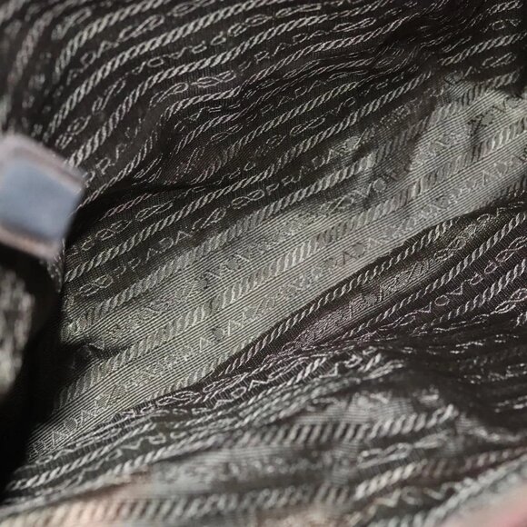 PRADA Tote Bag Nylon Brown Auth - Picture 13 of 16